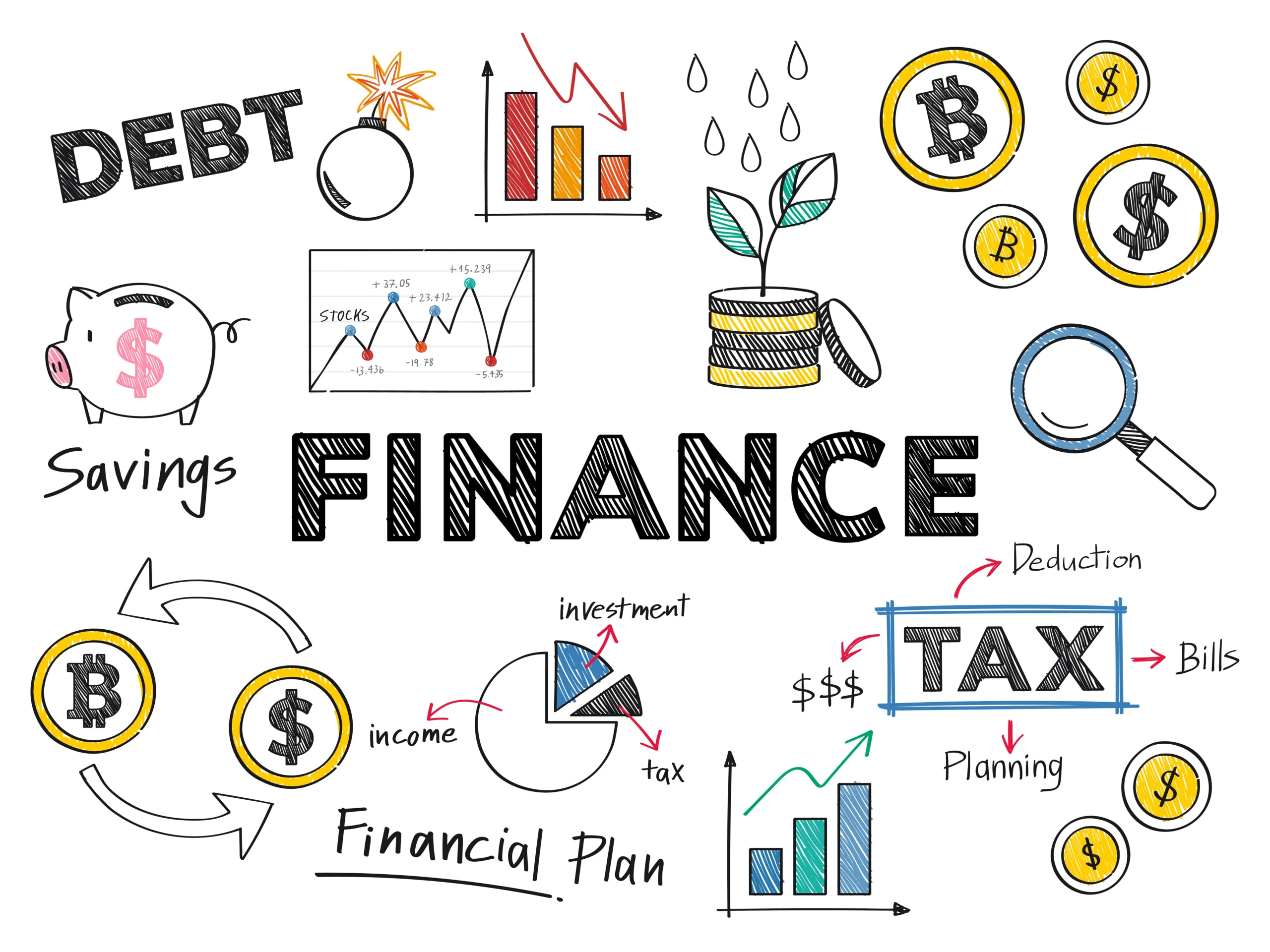 Business Finance Illustration